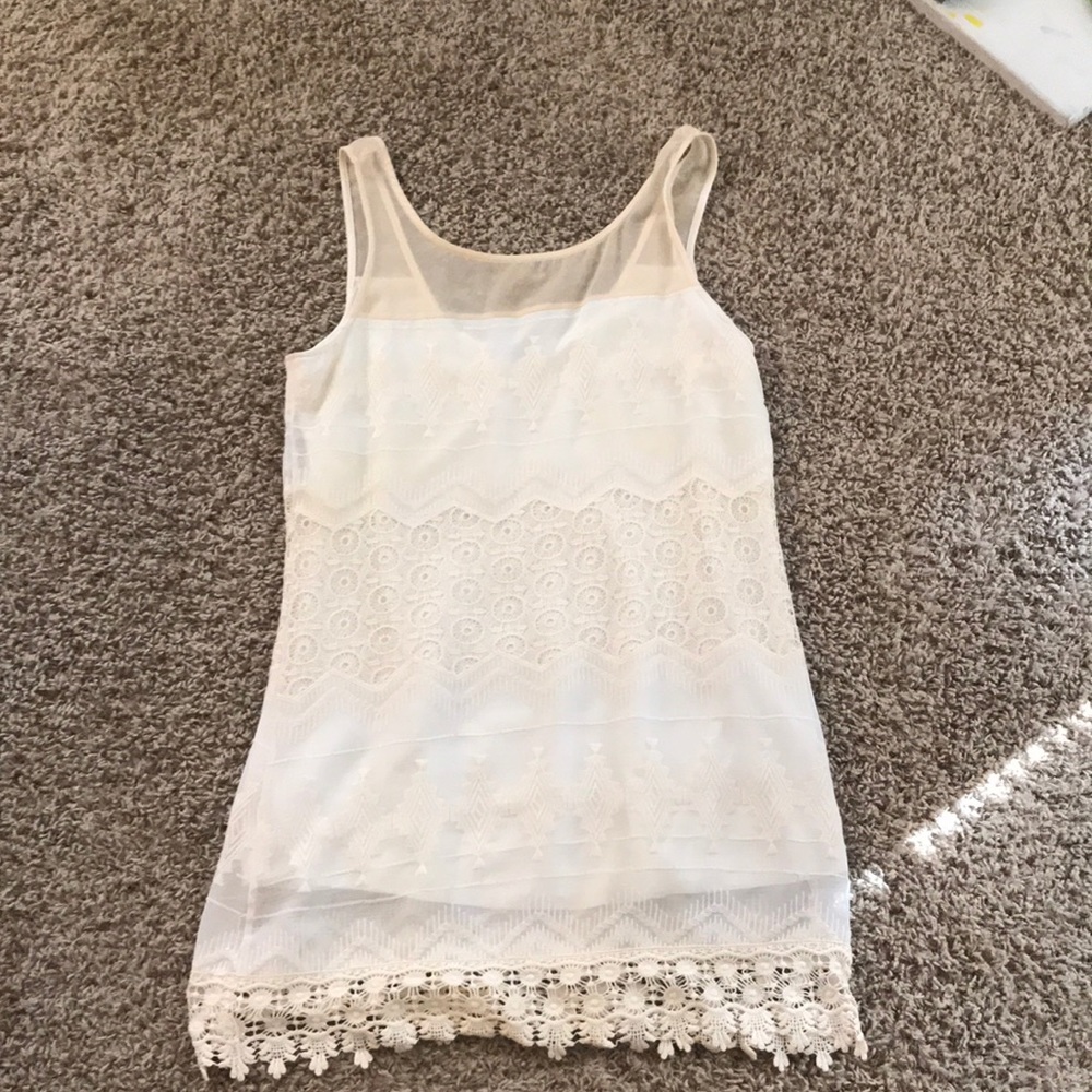 Off white dress